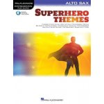 Image links to product page for Superhero Themes for Alto Saxophone (includes Online Audio)