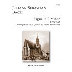 Image links to product page for Fugue in G minor for Flute Quintet, BWV 542