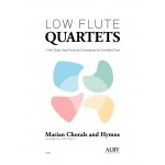 Image links to product page for Marian Chorals and Hymns for Low Flute Quartet