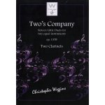 Image links to product page for Two's Company for Two Clarinets