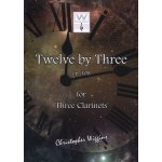 Image links to product page for Twelve by Three for Three Clarinets