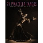Image links to product page for 25 Piazzolla Tangos for Clarinet and Piano