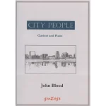 Image links to product page for City People for Clarinet and Piano