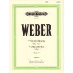 Image links to product page for 7 Variations in B flat major for Clarinet and Piano, Op. 33