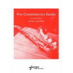 Image links to product page for Five Contemporary Etudes for Solo Saxophone