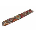 Image links to product page for Red Kite Native American Style Flute Bag, Geometric Design