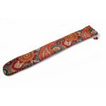 Image links to product page for Red Kite Native American Style Flute Bag, Paisley Design