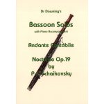 Image links to product page for Andante Cantabile and Nocturne Op. 19 for Bassoon and Piano