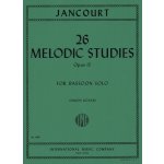 Image links to product page for 26 Melodic Studies for Bassoon, Op. 15