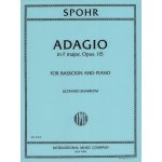 Image links to product page for Adagio in F major for Bassoon and Piano, Op. 115