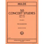 Image links to product page for 50 Concert Studies for Bassoon, Op. 26 Nos. 1-25, Vol 1