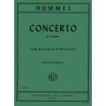 Image links to product page for Concerto in F major for Bassoon and Piano