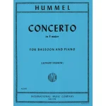 Image links to product page for Concerto in F major for Bassoon and Piano