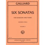 Image links to product page for Six Sonatas for Bassoon and Piano, Volume 2