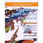 Image links to product page for Easy Duets from Around the World for Two Saxophones