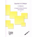 Image links to product page for Quartet in G major arranged for Flute Quartet
