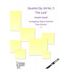 Image links to product page for "The Lark" Quartet arranged for Four Flutes, Op. 64 No. 5
