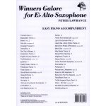 Image links to product page for Winners Galore for Alto Saxophone - Piano Accompaniment Part