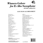 Image links to product page for Winners Galore for Alto Saxophone - Piano Accompaniment Part