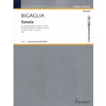 Image links to product page for Sonata in A minor for Descant Recorder and Basso Continuo