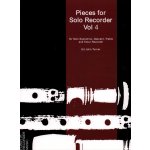 Image links to product page for Pieces for Solo Recorder, Volume 4