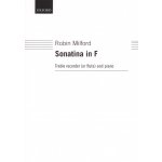 Image links to product page for Sonatina in F for Treble Recorder/Flute and Piano