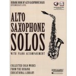 Image links to product page for Rubank Book of Alto Saxophone Solos with Piano Accompaniment Download - Intermediate Level (includes Online Audio)