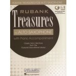 Image links to product page for Rubank Treasures for Alto Saxophone (includes Online Audio)