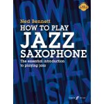 Image links to product page for  How To Play Jazz Saxophone (includes Online Audio)