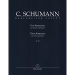 Image links to product page for Three Romances for Violin and Piano, Op. 22