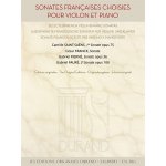 Image links to product page for Selected French Sonatas for Violin and Piano