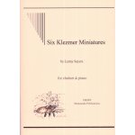 Image links to product page for Six Klezmer Miniatures for Clarinet and Piano