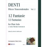 Image links to product page for Pieces Transcendentales Volume 2: 12 Fantasias for Flute Solo