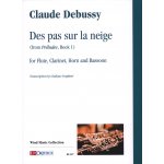 Image links to product page for Des pas sur la neige (from Preludes Book 1) for Flute, Clarinet, Horn and Bassoon