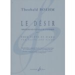 Image links to product page for Le Desir: Variations on a Waltz by Franz Schubert for Flute and Piano, Op. 21