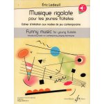 Image links to product page for Funny Music for Young Flutists: Introductory book on Contemporary Playing Technique for Flute (includes Online Audio)