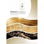 Image links to product page for Allegretto from Symphony 7 for Clarinet Quartet