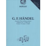 Image links to product page for Sonata in B minor "Hallenser No. 3" for Flute and Basso Continuo, HWV 376 (includes Online Audio)
