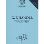 Image links to product page for Sonata in B minor "Hallenser No. 3" for Flute and Basso Continuo, HWV 376 (includes Online Audio)