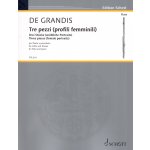 Image links to product page for Three Pieces (Female Portraits) for Flute and Piano