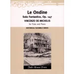 Image links to product page for Le Ondine: Solo Fantastico for Flute and Piano, Op. 147