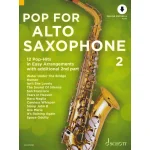 Image links to product page for Pop for Alto Saxophone 2 (includes Online Audio)