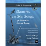 Image links to product page for Shanties and Sea Songs for Intermediate Flute and Bassoon