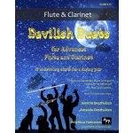 Image links to product page for Devilish Duets for Advanced Flute and Clarinet