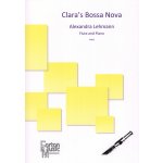Image links to product page for Clara's Bossa Nova for Flute and Piano