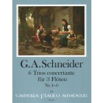 Image links to product page for 6 Trios Concertante for Three Flutes, Nos. 4-6, Vol 2