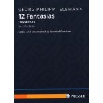 Image links to product page for 12 Fantasias for Solo Flute