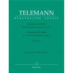 Image links to product page for Concerto in G major for Viola and Piano, TWV 51: G9