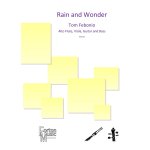 Image links to product page for Rain and Wonder for Alto Flute, Viola, Guitar and Double Bass