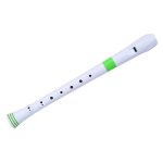 Image links to product page for Nuvo N310RDGR Recorder, White with Green Trim